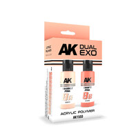 AK Interactive Dual Exo Twinkle Pink & Charâ€™s Pink Paint Set