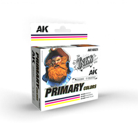 AK Interactive The INKS: Primary Colours Acrylic Ink Set (3 colours)