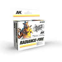 AK Interactive The INKS: Radiance & Fire Acrylic Ink Set (3 colours)