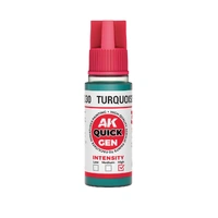 AK Interactive Quick Gen: Turquoise Green - 18ml Acrylic Paint