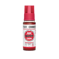 AK Interactive Quick Gen: Crimson Red - 18ml Acrylic Paint