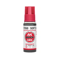 AK Interactive Quick Gen: Soft Black - 18ml Acrylic Paint
