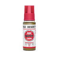 AK Interactive Quick Gen: Desert Yellow - 18ml Acrylic Paint