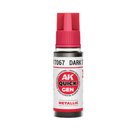 AK Interactive Quick Gen: Dark Steel - 18ml Acrylic Paint