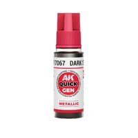 AK Interactive Quick Gen: Dark Steal - 18ml Acrylic Paint