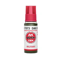 AK Interactive Quick Gen: DAK Green - 18ml Acrylic Paint
