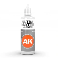 AK Interactive Ultra Matte Finish Top Quality Acrylic Varnish 60ml