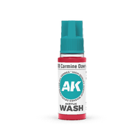 AK Interactive Acrylic Wash: Carmine Dawn Wash 18ml