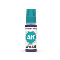 AK Interactive Acrylic Wash: Invocation Purple Wash 18ml