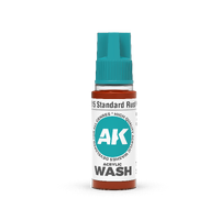 AK Interactive Acrylic Wash: Standard Rust Wash 18ml
