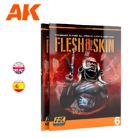 AK Interactive Book: Learning Series No.6 - Flesh And Skin - English