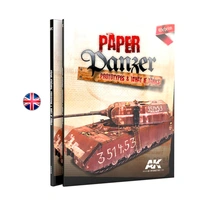 AK Interactive Paper Panzer, Prototypes & What If Tanks - English Book