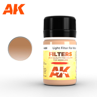 AK Interactive Weathering: Light Filter For Wood 35ml Enamel Paint [AK261]