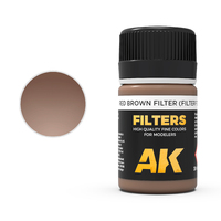 AK Interactive Weathering: Dark Filter For Wood 35ml Enamel Paint [AK262]