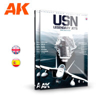 AK Interactive USN Legendary Jets Book [AK278]