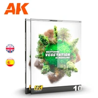 AK Interactive Book: Learning Series No.10 - Mastering Vegetation In Modeling - English