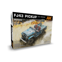 AK Interactive 1/35 FJ43 Pickup With Dshkm Plastic Model Kit