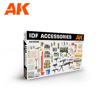 AK Interactive 1/35 IDF Accessories Plastic Model Kit