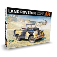 AK Interactive 1/35 Land Rover 88 Series IIA Rover 8 Plastic Model Kit