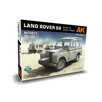AK Interactive 1/35 Land Rover 88 Series IIA -Station Wagon Plastic Model Kit