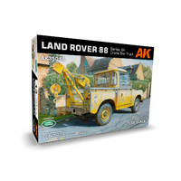 AK Interactive 1/35 Land Rover 88 Series IIA -Crane / Tow Truck Plastic Model Kit