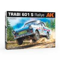 AK Interactive 1/35 Trabant 601 S Rallye Plastic Model Kit