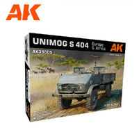 AK Interactive UNIMOG S 404 Europe & Africa Plastic Model Kit