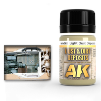 AK Interactive Weathering: Light Dust Deposit 35ml Enamel Paint [AK4062]