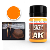 AK Interactive Weathering: Light Rust Deposit 35ml Enamel Paint [AK4111]
