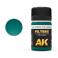 AK Interactive Weathering: Light Filter For Green Vehicles 35ml Enamel Paint [AK4162]