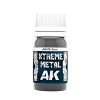AK Interactive Xtreme Metal Steel Enamel Paint 30ml [AK476]