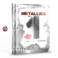 AK Interactive Book: Learning Series No.4 - Metallics Vol 1 - English