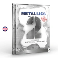 AK Interactive Book: Learning Series No.5 - Metallics Vol 2 - English