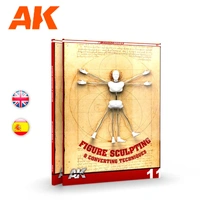 AK Interactive Book: Learning Series No.11 - Figure Sculpting - English