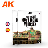 AK Interactive WWII German Most Iconic SS Vehicles. Vol 2 Book [AK516]