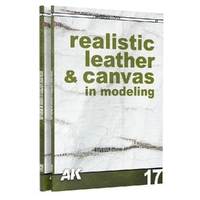 AK Interactive Book: Learning Series No.17 - Realistic Leather & Canvas - English