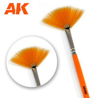 AK Interactive Weathering Brush Fan Shape