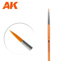 AK Interactive Round Brush 2 Synthetic