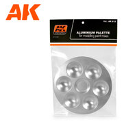 AK Interactive Aluminum Pallet 6 Wells  [AK612]