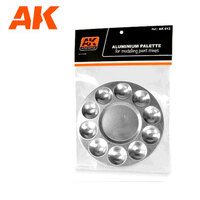 AK Interactive Aluminum Pallet 10 Wells  [AK613]