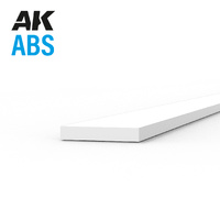 AK Interactive ABS Strips 0.50 x 3.00 x 350mm