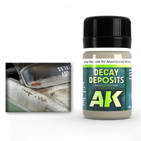 AK Interactive Weathering: Decay Deposit For Abandoned Vehicles 35ml Enamel Paint [AK675]