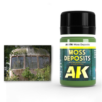 AK Interactive Weathering: Moss Deposit 35ml Enamel Paint [AK676]