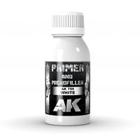 AK Interactive White Primer And Microfiller 100ml [AK759]
