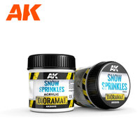 AK Interactive Dioramas: Snow Sprinkles - 100ml (Acrylic) [AK8009]