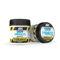 AK Interactive Dioramas: Snow Sprinkles - 100ml (Acrylic)