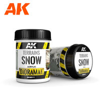 AK Interactive Dioramas: Terrains Snow - 250ml (Acrylic) [AK8011]