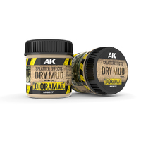 AK Interactive Dioramas: Splatter Effects Dry Mud - 100ml (Acrylic) [AK8027]