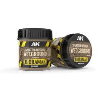 AK Interactive Dioramas: Splatter Effects Wet Ground - 100ml (Acrylic) [AK8029]