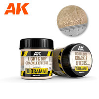 AK Interactive Dioramas: Light & Dry Crackle Effects - 100ml (Acrylic) [AK8033]